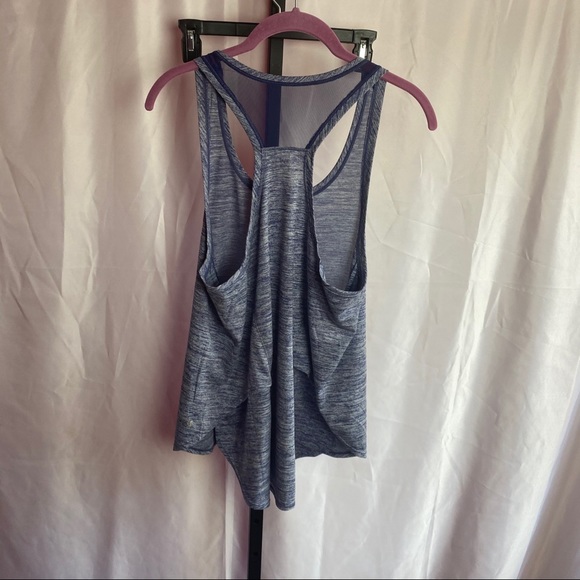 Alive Magnetics Blue Heathered Workout Tank, size Medium - Picture 4 of 8